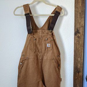 Carhart Overalls Coveralls XS 0-2 Regular Tan